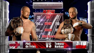 KSW Free Fight: Phil De Fries vs. Tomasz Narkun 2