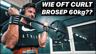 6 Wochen Diät - 1.000kcal Defizit | 60kg Bizeps Curls für 50er Oberarme