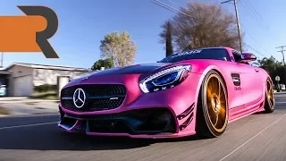 Правда о езде на шоукаре для SEMA Mercedes AMG GT-S по обычным дорогам [BMIRussian]