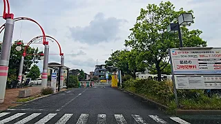 From the Ito-Yokado Kawasaki Minatocho store multi-storey parking lot exit