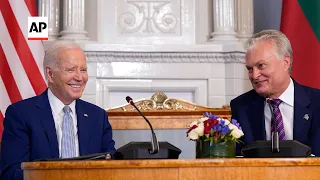 Biden meets Nauseda ahead of NATO summit