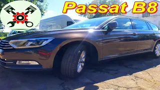 Volksvagen Passat B8 На обслуговуванні.