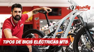 Tipos de bicis eléctricas de montaña