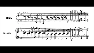 Rose Adagio / Pas d' Action (Sleeping Beauty, Tchaikovsky) Piano 4 Hands, Arr. Rachmaninoff