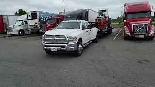 HOW TO #PARK A 35 FOOT TRAILER @ #TRUCKSTOP #HOTSHOT