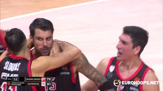 Crvena Zvezda mts Belgrade - Olympiacos Piraeus 79-81: Georgios Printezis (16 points)