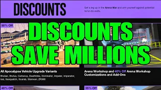 GTA Online DISCOUNTS Save Millions!