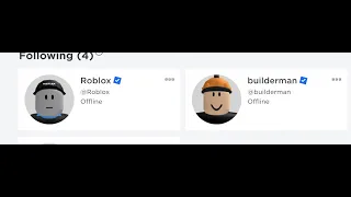 Roblox And Builderman Were Online!!!