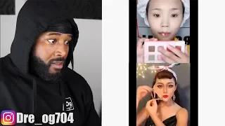 BEST VIRAL ASIAN MAKEUP TRANSFORMATION 2019 | REACTION