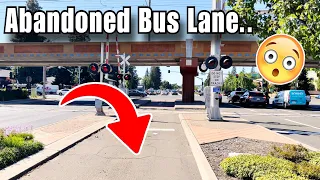 We Never Use This “Bus Only” Lane | New Gillig Buses!