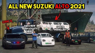 NEW CAR SHIPMENT “SUZUKI ALTO 2021“ | JIMMY AND MICHAEL | REAL LIFE MOD | GTA 5 PAKISTAN