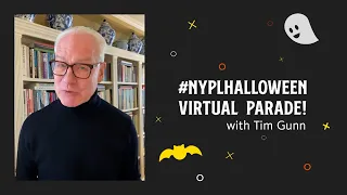 #NYPLHalloween: Tim Gunn shouts out his favorite costumes from the NYPL's Virtual Halloween Parade!