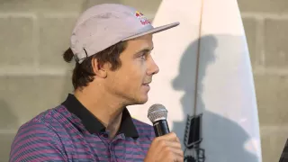 Mick Fanning and Julian Wilson Shark Attack Press Conference