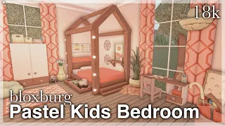 Bloxburg - Pastel Kids Bedroom Speedbuild