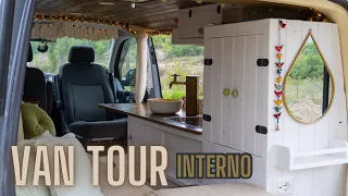 VAN TOUR INTERNO del nostro VW T5 🚌 Lo abbiamo costruito noi 🪚🪵🔨