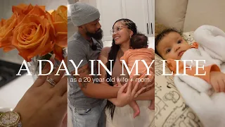 A REALISTIC DAY IN THE LIFE OF A 20 YEAR OLD WIFE + MOM