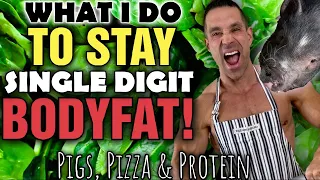 What I DO to STAY Shredded Year Round!!! || 3000 Calories || My LIFE - Pigs, Problems, and Protein!