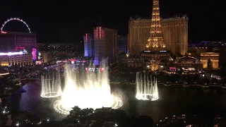 Bellagio Fountains Show Viva Las Vegas Elvis