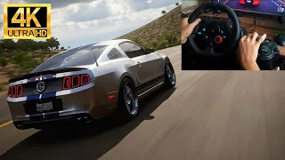 FORZA HORIZON 5 -- MUSTANG SHELBY GT500 NEED FOR SPEED MOVIE - LOGITECH G29 GAMEPLAY