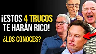 ¡NO LO CREERÁS! 4 Trucos SECRETOS que usan los MILLONARIOS para MULTIPLICAR su DINERO ¡FUNCIONA!