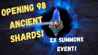 Raid Shadow Legends: 98 Ancient Shards!!! 2X Summoning Boost Event!