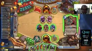 Hearthstone Sjow Getting Legend Rank 1 With Malkarok Warrior