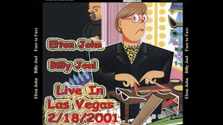 Elton John Billy Joel Las Vegas 02 18 01