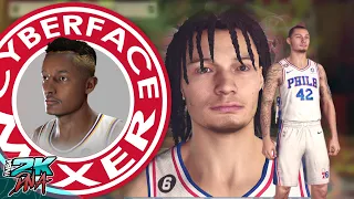 Cyber Face Mixer - Testing Hair /  Tattoos - NBA 2K23 PC