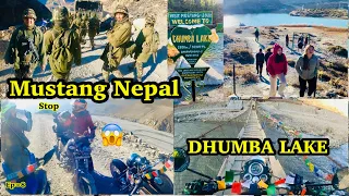 NEPAL ARMY STOPPED MY BIKE 😱 DHUMBA TAAL / MUSTANG RIDE / JOMSOM / MARPHA