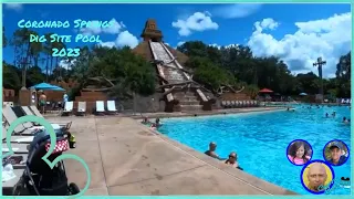 Disney's Coronado Springs Dig Site Pool Play Area Tour 2023