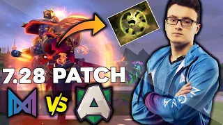 NIGMA vs ALLIANCE - FIRST PRO MATCH ON NEW 7.28 PATCH - Miracle with NEW Item - OGA DOTA PIT S4 DOTA