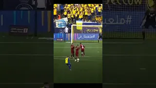 Cristiano Ronaldo Freekick For Al Nassr Edit (#shorts #football #cristianoronaldo #freekick #alnassr