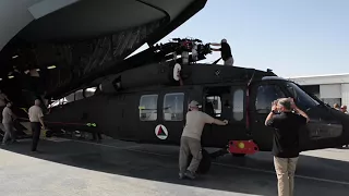 Afghan Air Force Receives First Two UH-60 Blackhawks