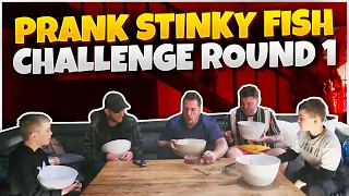 Pranking Surströmming Stinky Fish Challenge ONE | Prank Family