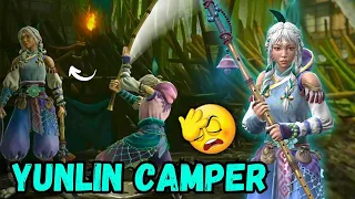 She's Nightmare for CAMPERS🐰|| YUNLIN Comeback against Camper 🫣 || Shadow Fight 4 Arena