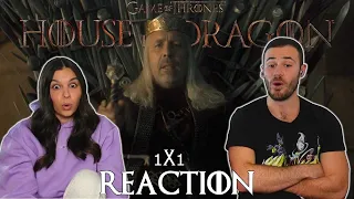 We've NEVER Watched GoT! | House of The Dragon Reaction and Review 1x1 | 'The Heirs of the Dragon'