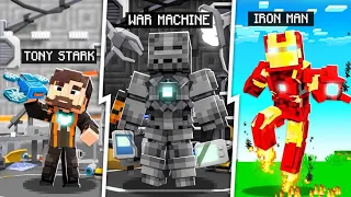 LIFE OF ULTIMATE IRON MAN IN MINECRAFT!