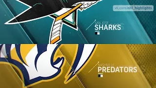 San Jose Sharks vs Nashville Predators Oct 23, 2018 HIGHLIGHTS HD