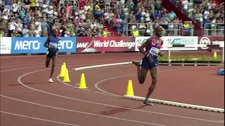 10000m Men Golden Spike Ostrava 2017 - Mo Farah 27:12.09 [English Commentary]