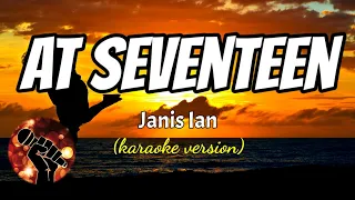 AT SEVENTEEN - JANIS IAN (karaoke version)