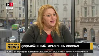 DIANA ȘOȘOACĂ, ÎN DIRECT LA B1 TV. CÂT IA PARTIDUL SOS LA EUROPARLAMENTARE_Știri B1TV_29 ian. 2024