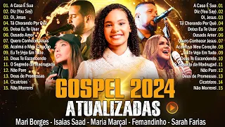 Louvores de Adoração 2024 - Louvores Para Sentir O Espírito Santo - Top Hinos Gospel🙏 (com lentra)