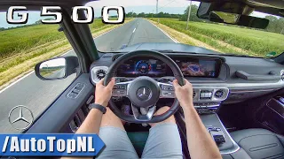 NEW! Mercedes Benz G Class / G Wagon G500 AMG Sport Exhaust POV Test Drive by AutoTopNL