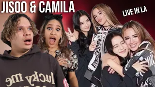This HAPPENED!? Latinos react to BlackPink Jisoo & Camila Cabello LIVE!