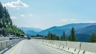 16-17 Montana to Idaho: I-90 West  & Lookout Pass