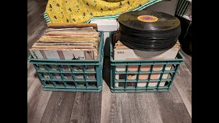 HUGE Vintage Vinyl Record Mystery Box Haul!!!