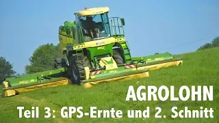 Lohnunternehmen Agrolohn: GPS Ernte und zweiter Schnitt