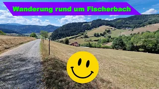 Fischerbach im Ortenaukreis: Wanderung zum Schwarzenbachsattel, zurück durch das Waldsteiner Tal