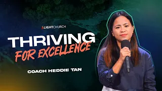 Above And Beyond   Thriving For Excellence   Coach Heddie Tan