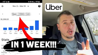 This Uber Driver Made $XXXX In 1 WEEK!!!